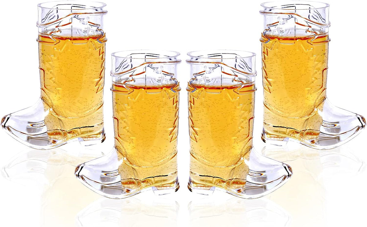 Party Shotgläser Cowboy Boot, 30er-Set 30ml