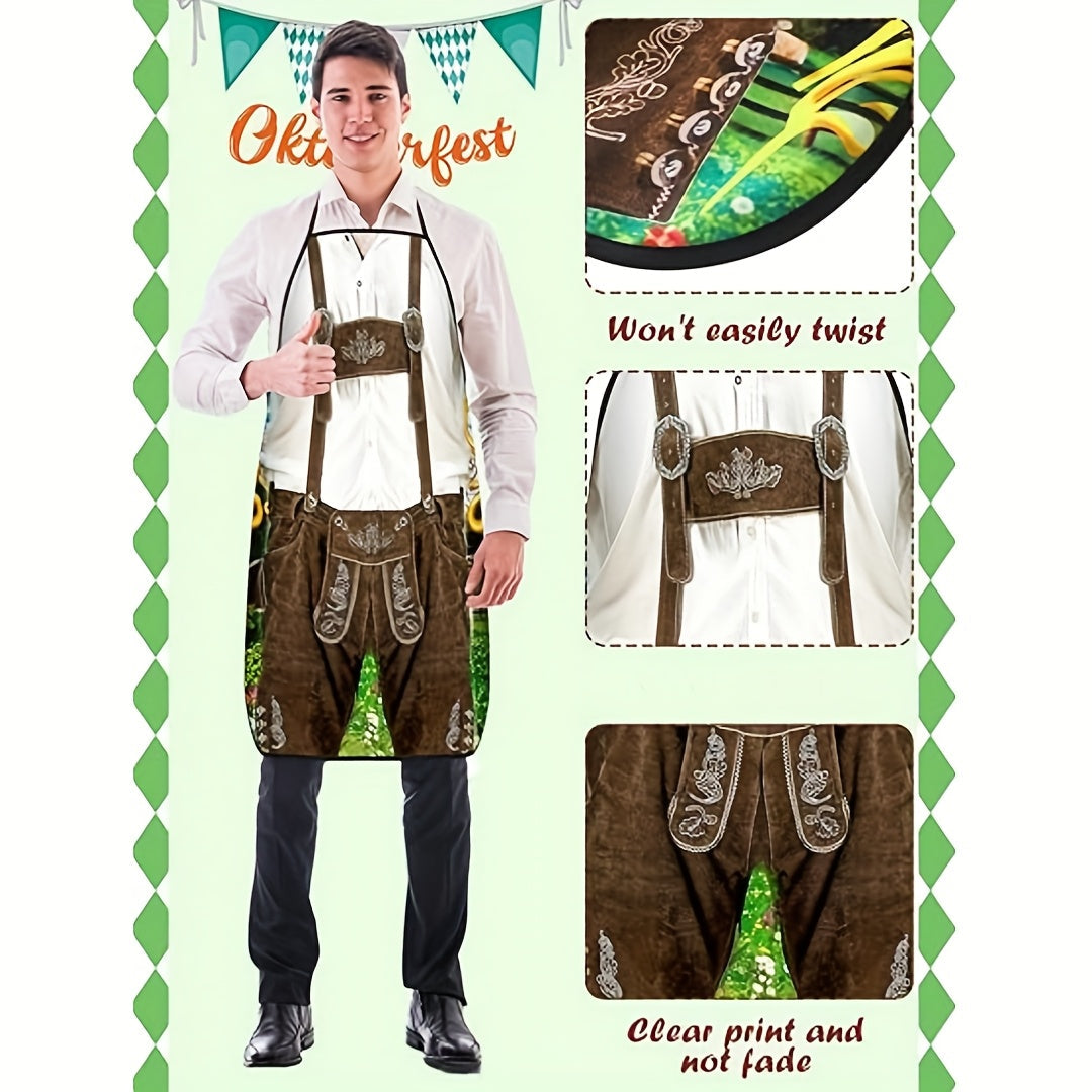 Oktoberfest Schürzen-Set Damen & Herren, Grillschürze 4-teilig