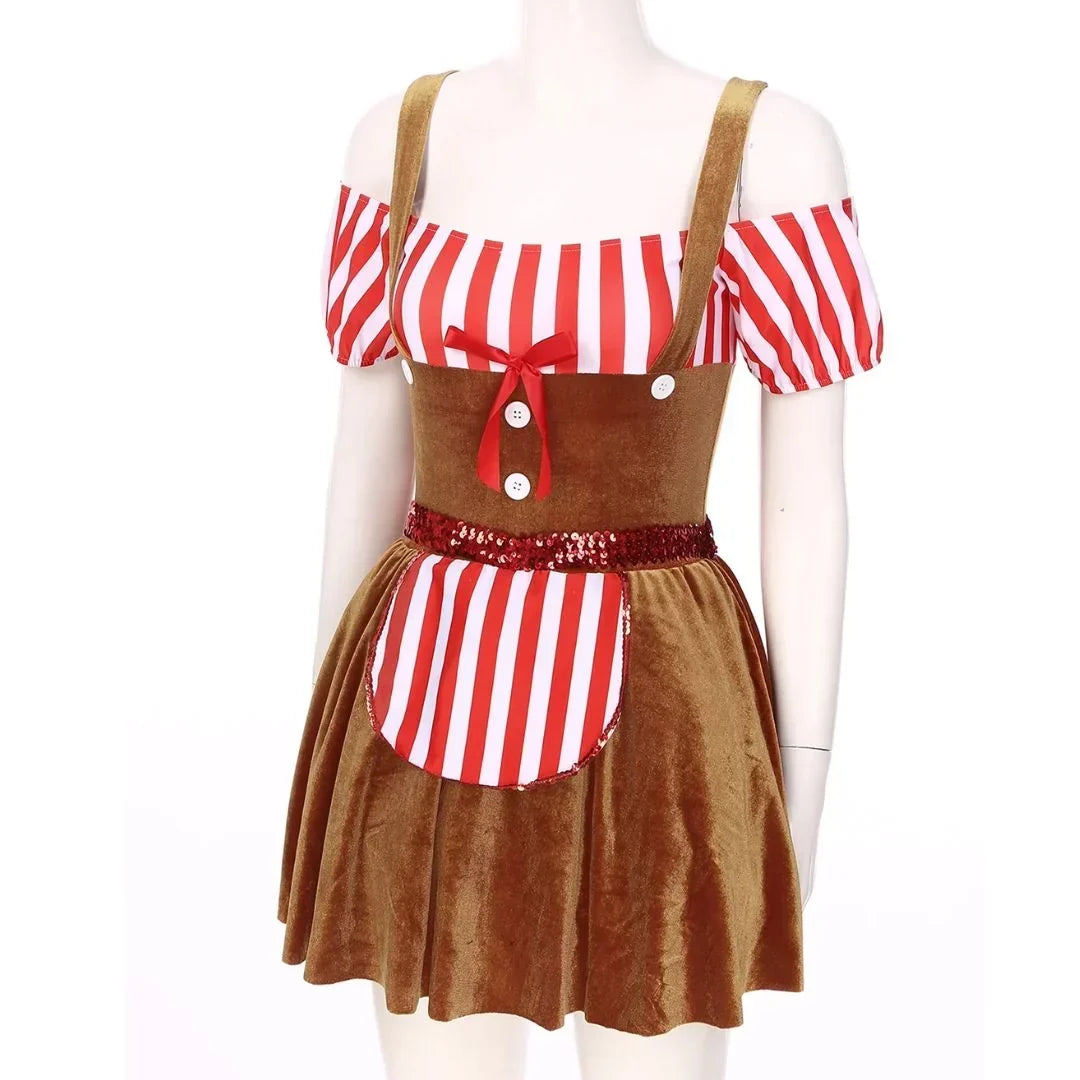 Dirndl Damen Oktoberfest Traditionell Bayerisch