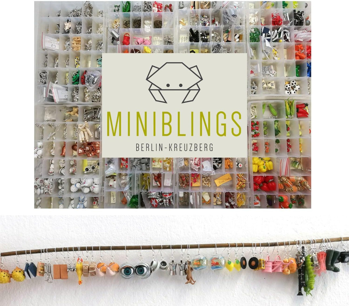 Oktoberfest Bierkrug Charm Anhänger, Schmuck 2er-Set
