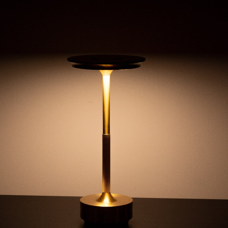 LuxeLamp – Touch-Nachttischlampe mit drei Lichtfarben