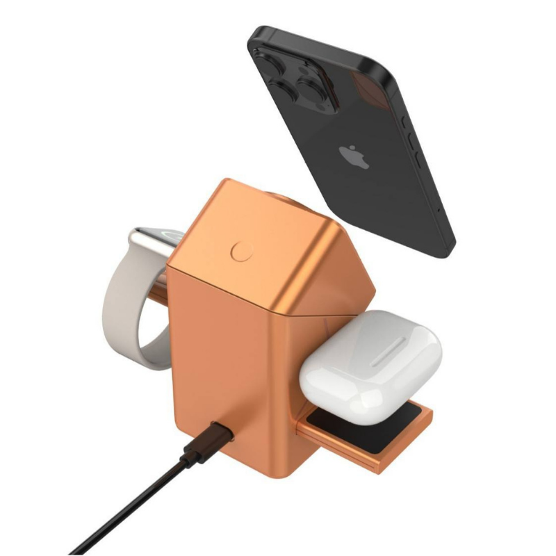 ChargingDock – 3-in-1 Magnetisches Ladedock mit Ständer