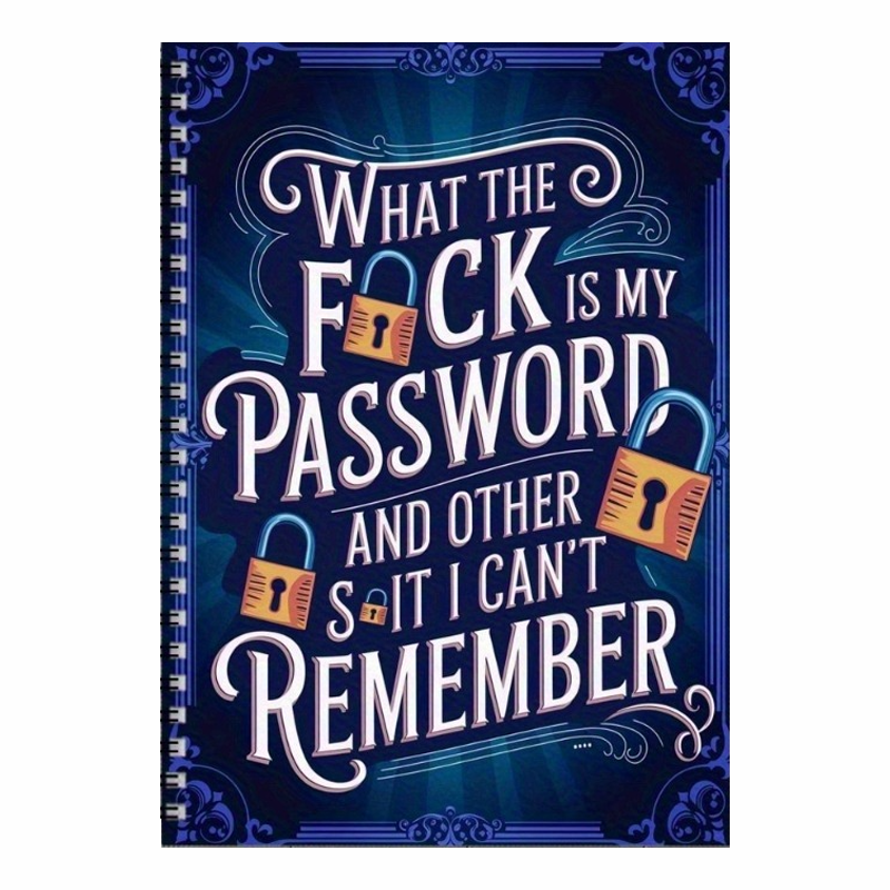 PasswordKeeper Passwortbuch Mit Diskretem Design