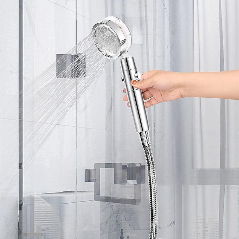 SpinShower 360-Grad Rotierender Hochdruck-Duschkopf
