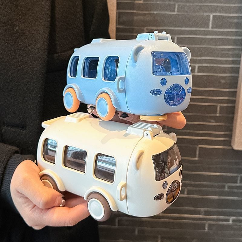 BusTumbler – Trinkflasche im Bus-Design für Kinder