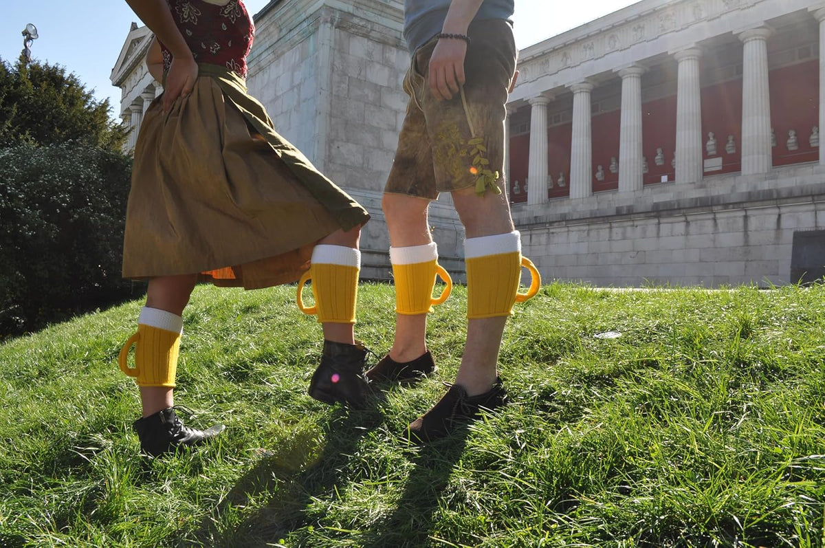 Wadlmäß Socken Oktoberfest, Bierkrug-Design 1 Paar