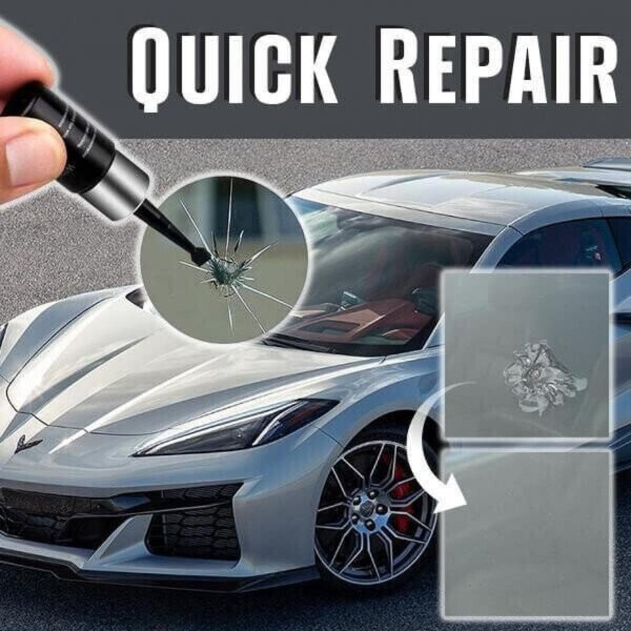 GlassRepair – Harz-Reparaturset für Glasrisse