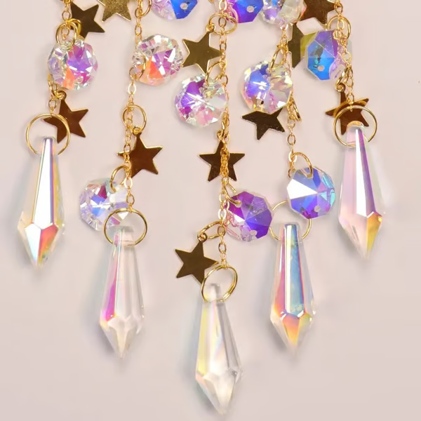 LightCatcher – Crystal Suncatcher Hanging Decoration, Set of 2