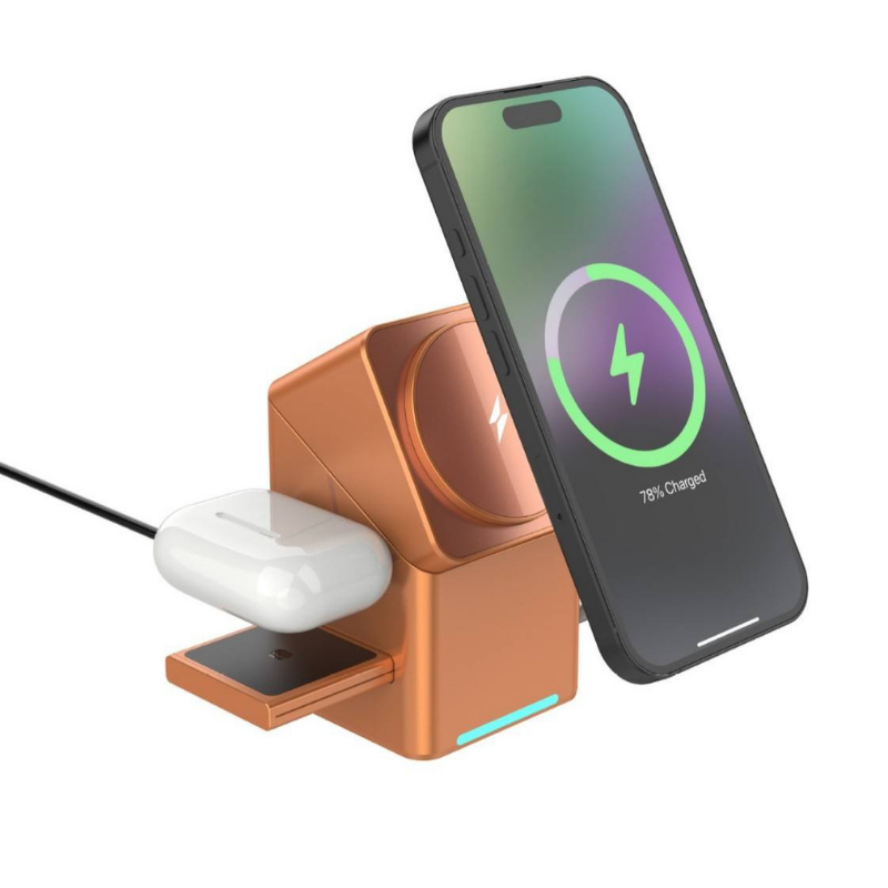 ChargingDock – 3-in-1 Magnetisches Ladedock mit Ständer