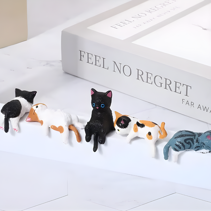 DeskFigurines – Minimalistische Katzenfiguren fürs Büro
