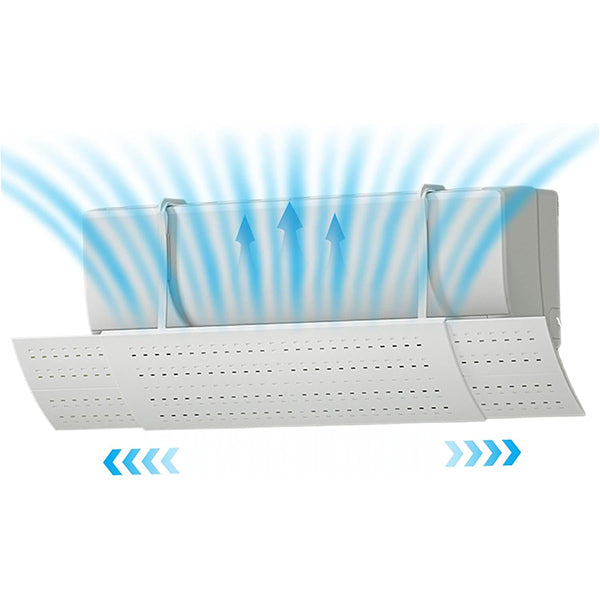 AirDeflector – Verstellbarer Luftstromabweiser für Klimaanlagen