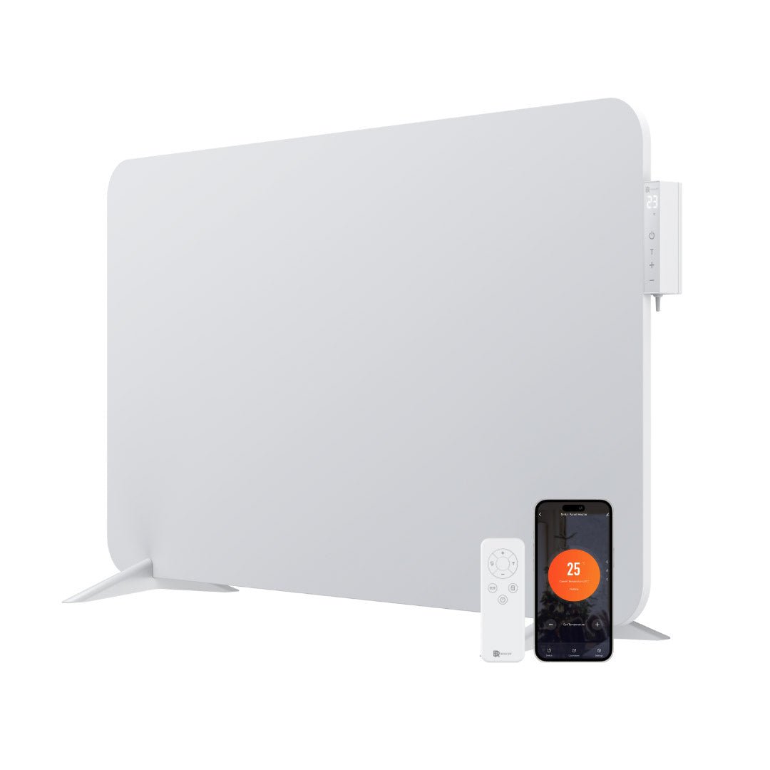 Metall-Infrarotheizung mit Smart-Thermostat