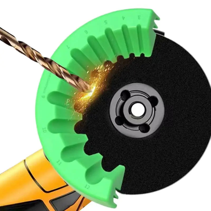 BitSharpener – Winkelschleifer-Aufsatz zum Bohrerschärfen