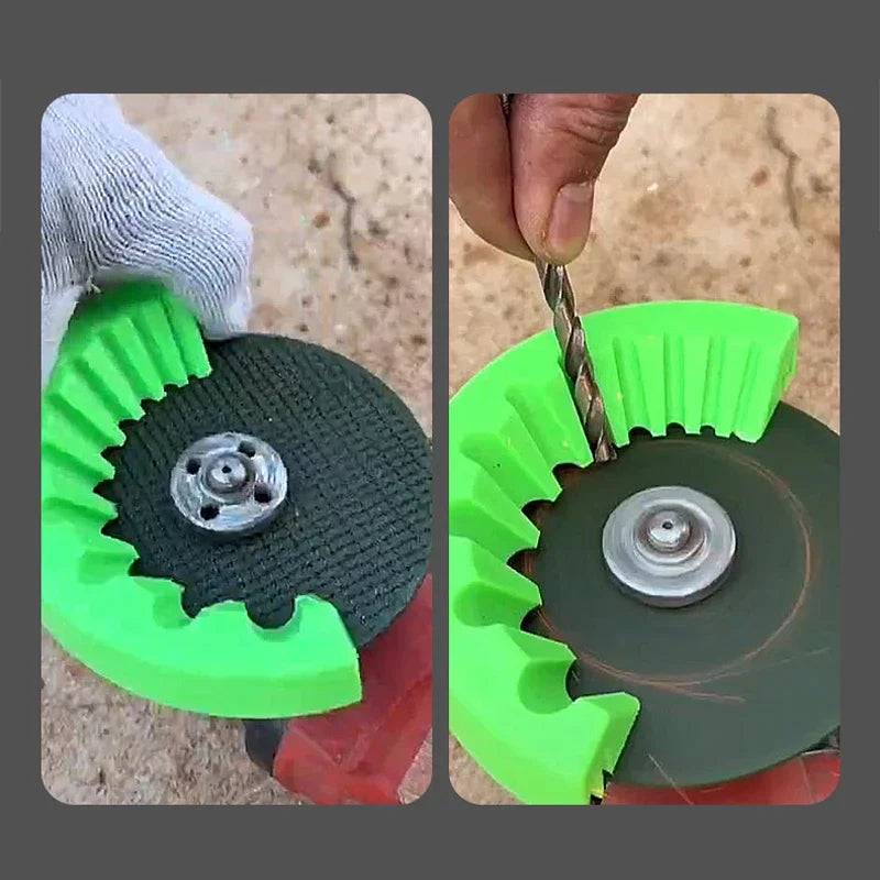 BitSharpener – Winkelschleifer-Aufsatz zum Bohrerschärfen