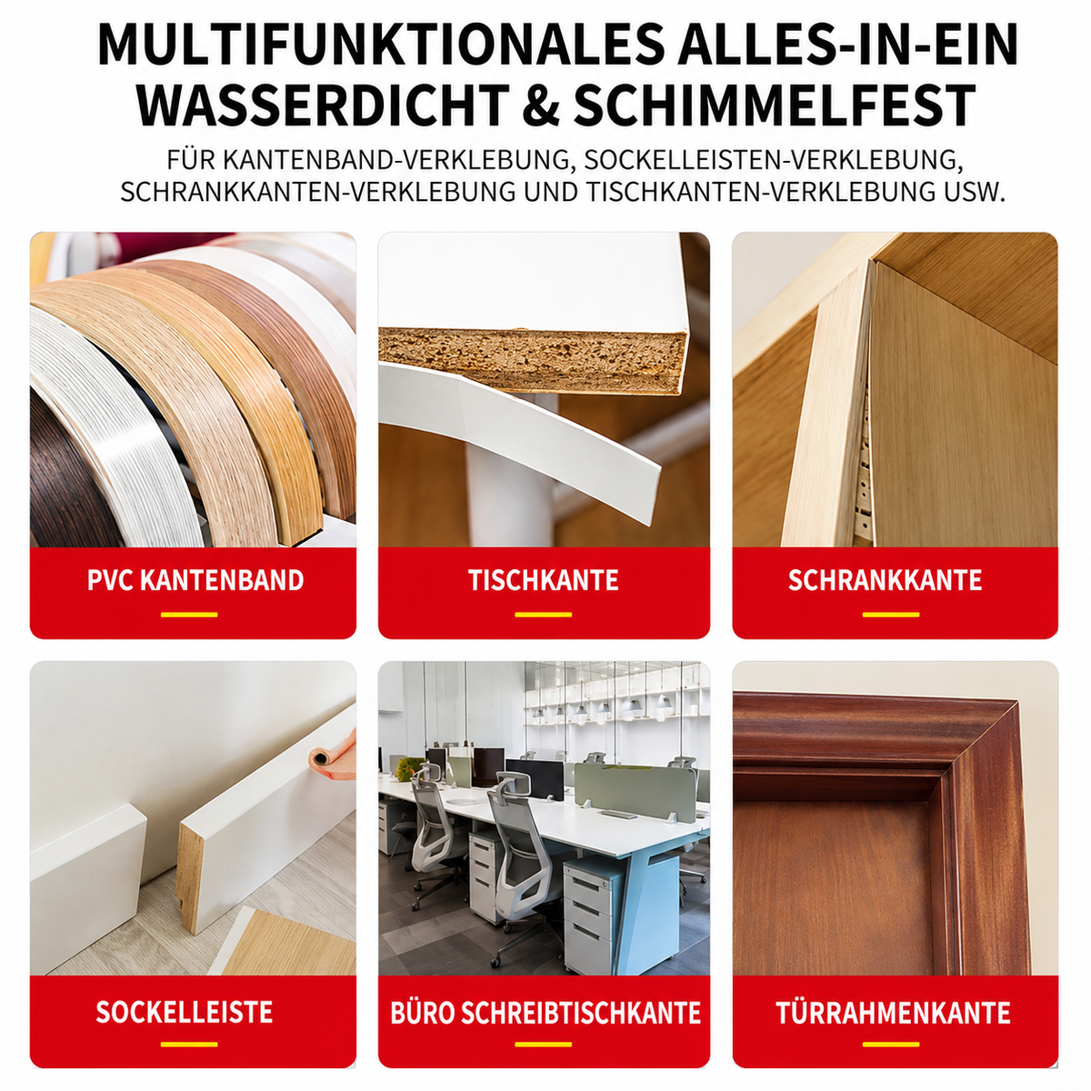Möbel Kantenkleber für Kantenband