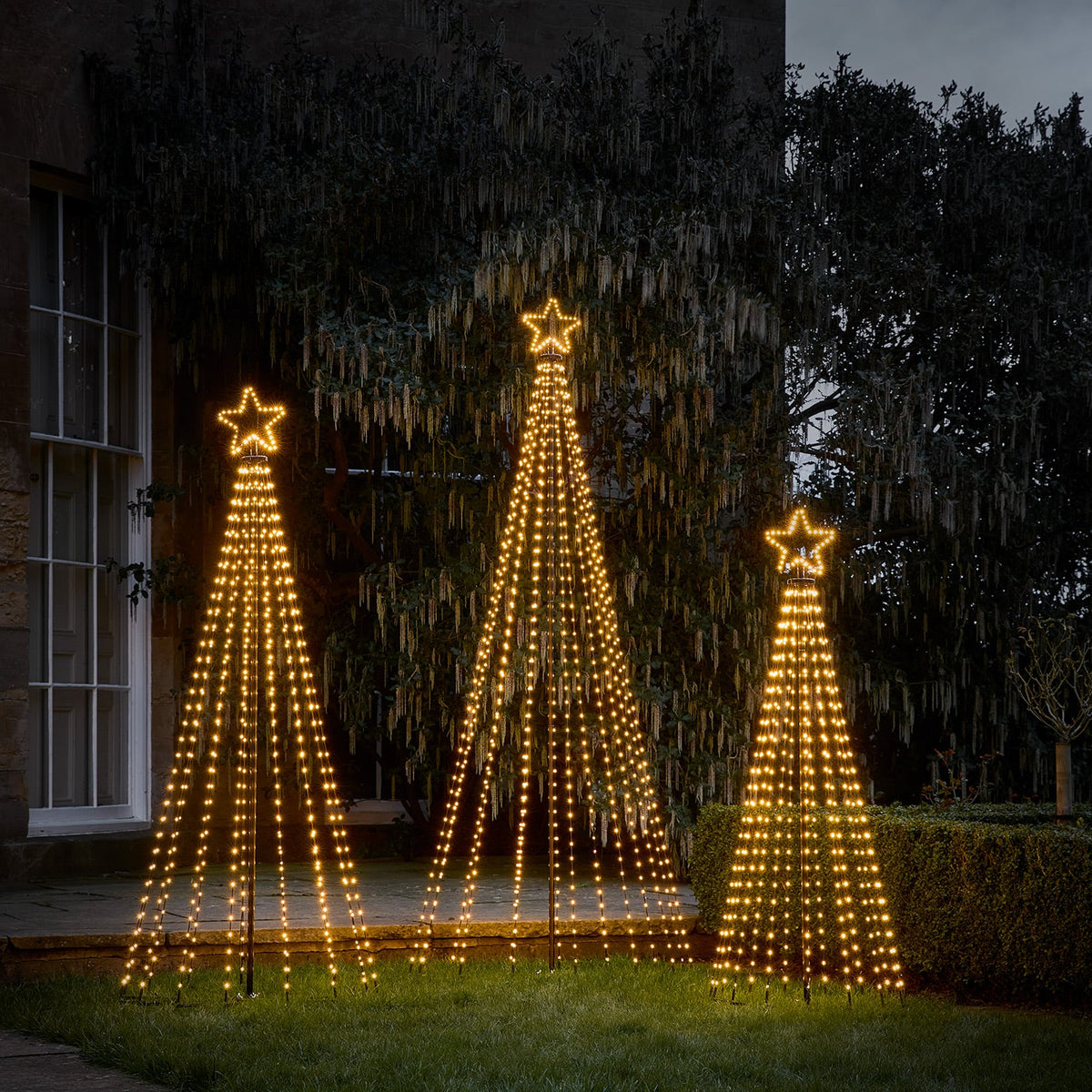 LED-Weihnachtsbaum Außen warmweiß – 1,8 m