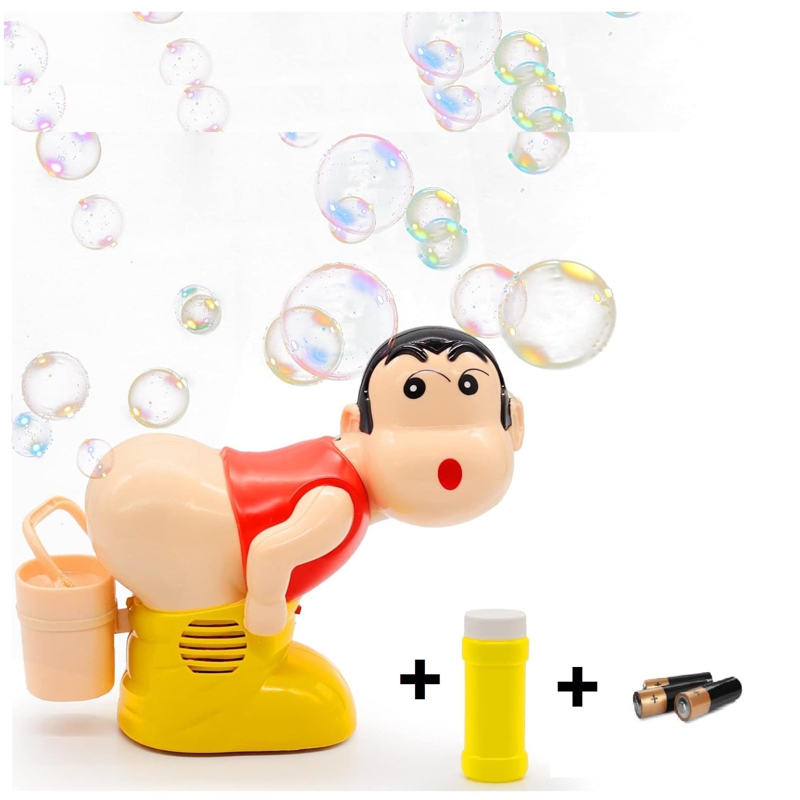BubbleFun Elektrischer Seifenblasenbläser Scherzfigur