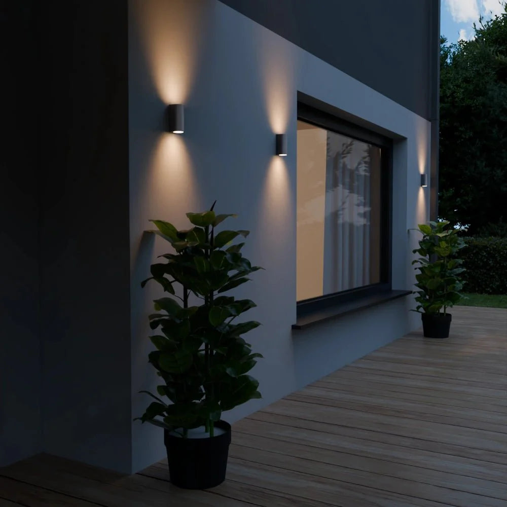 Wandleuchte VAYA DUO Up-&-Down-Light, 2x GU10, IP54