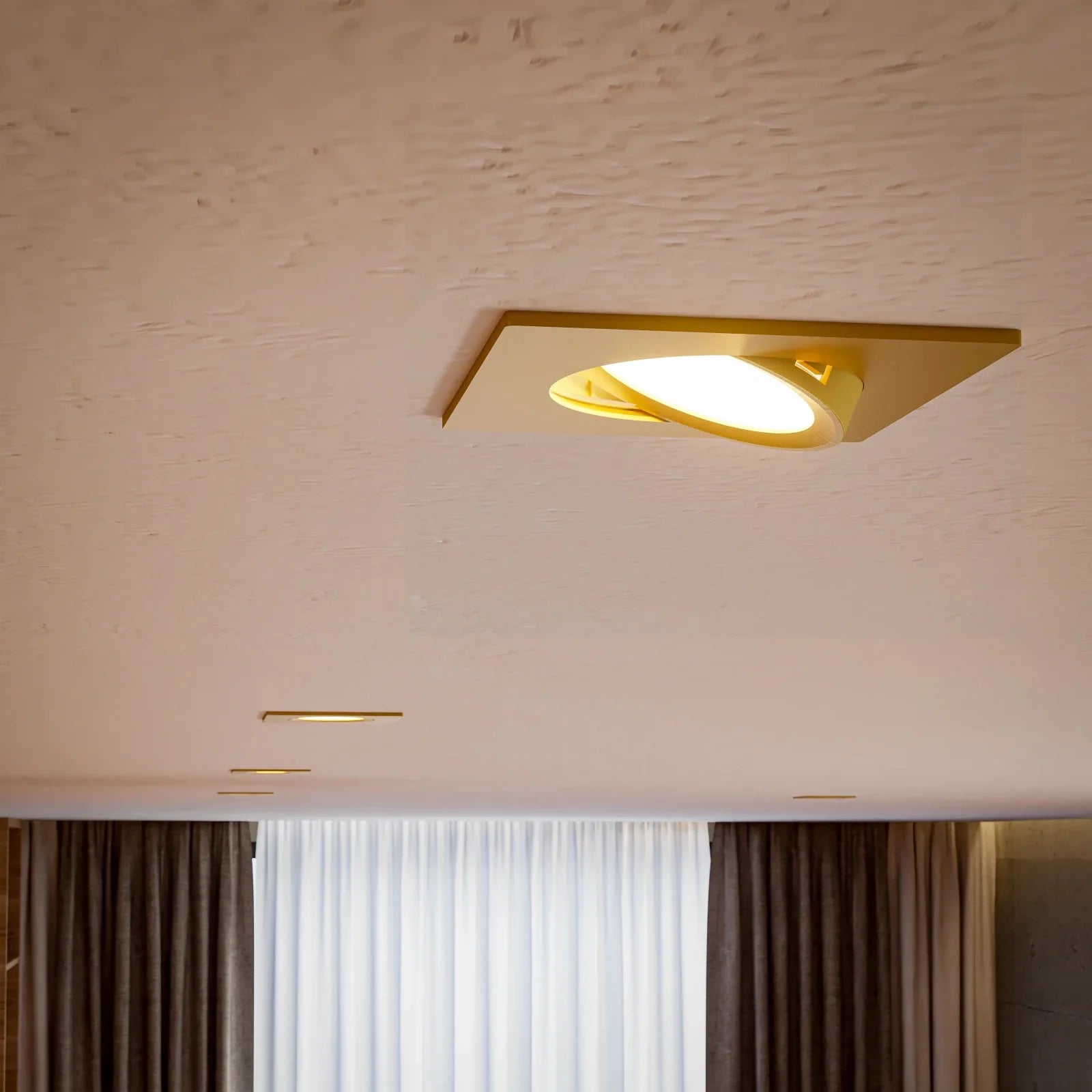 Einbaustrahler TEO Farbe Gold