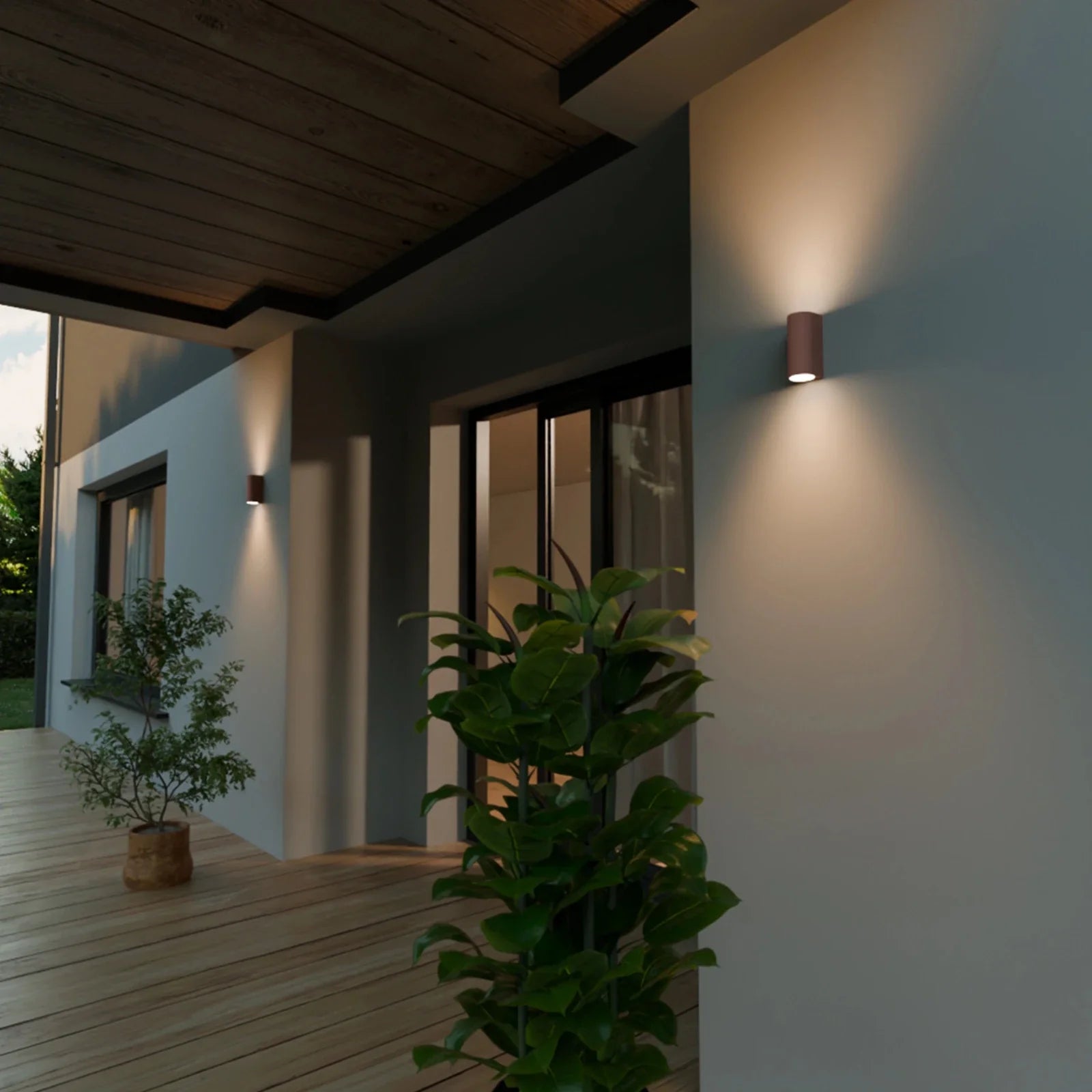 Wandleuchte VAYA DUO Up-&-Down-Light, 2x GU10, IP54
