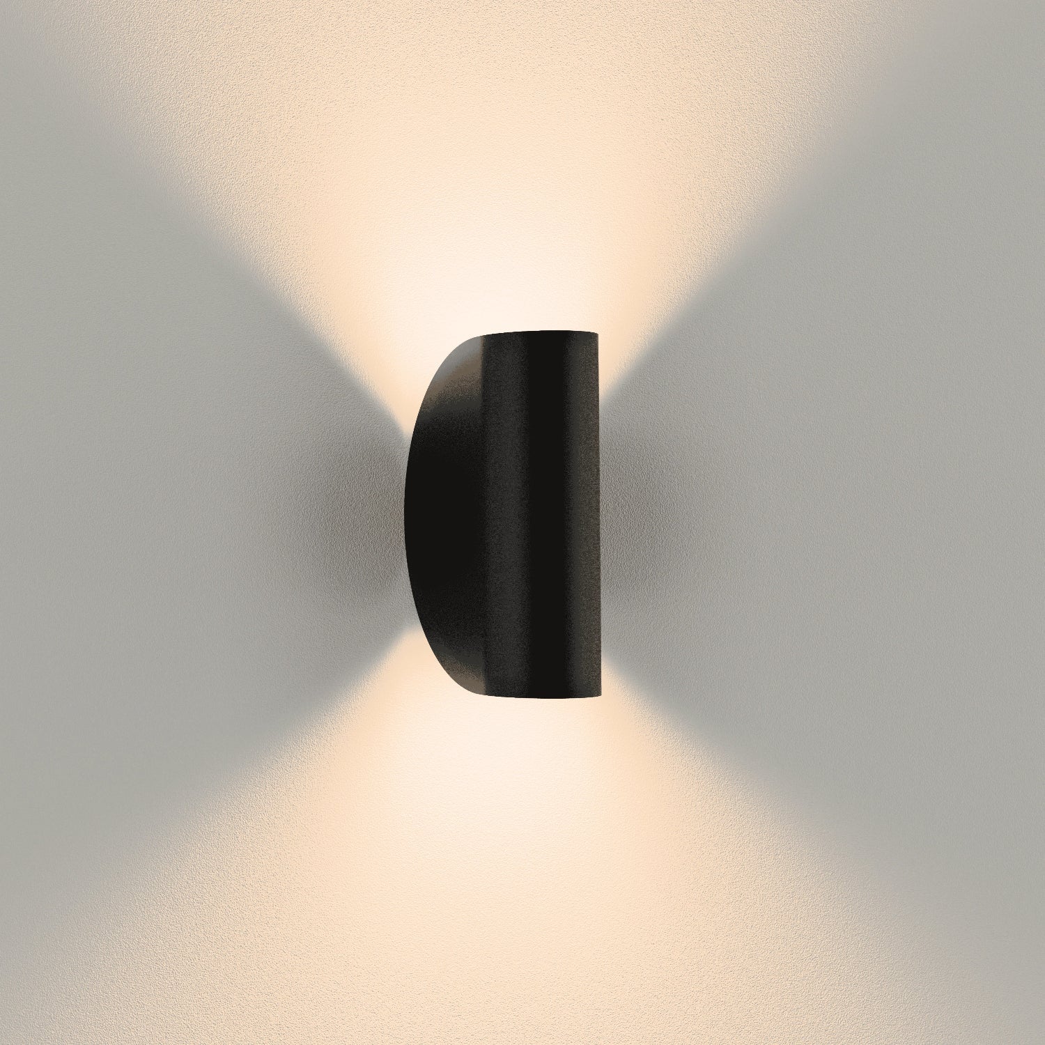 Wandleuchte MILO Farbe Schwarz
