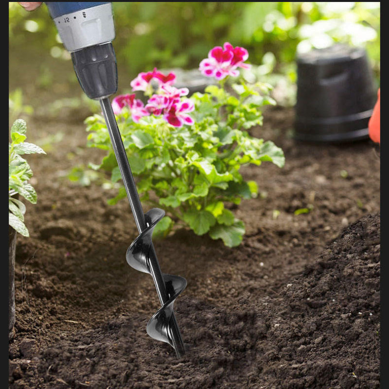 GardenAuger – Bohraufsatz für Pflanzlöcher, Gartenschnecke