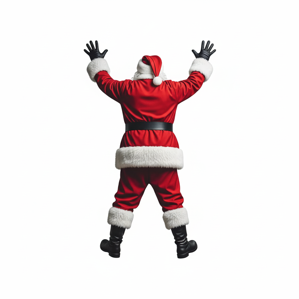 HangingSanta Nahaufnahme