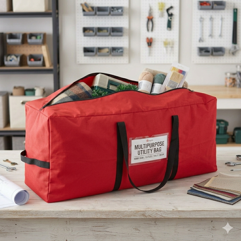 StorageBag XXL Aufbewahrungstasche, Wetterfest und Verstärkt