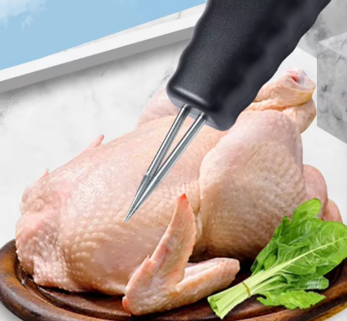 FeatherPlucker Aufladbarer Federentferner, Tragbares Gerät Für Geflügel