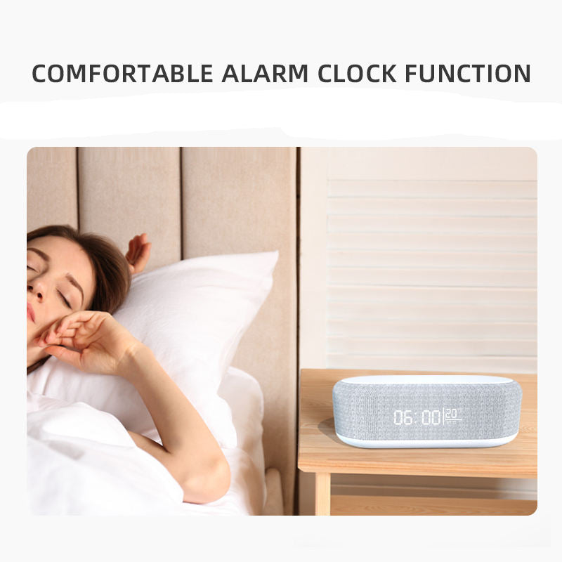 ChargeClock Komfort-Weckerfunktion am Bett