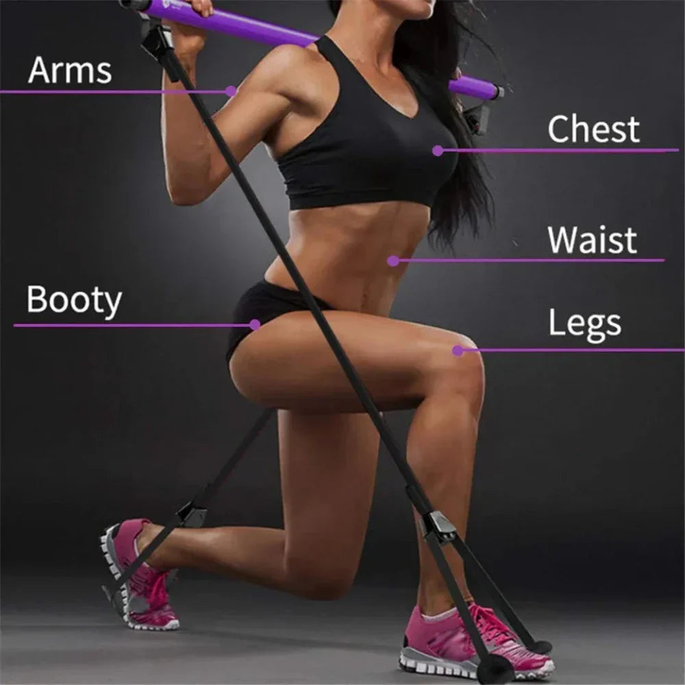 PilatesBar Multifunktions-Trainingsstange Für Ganzkörpertraining