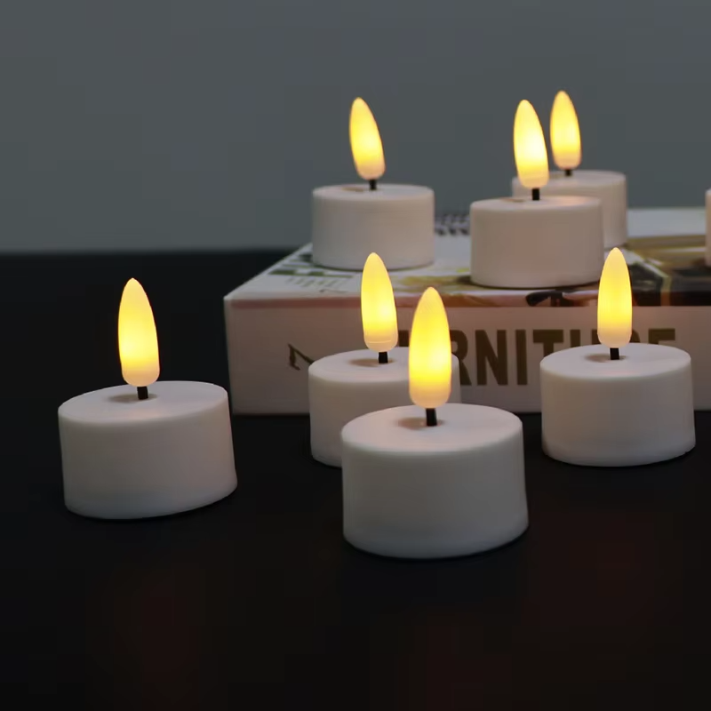 CozyCandles – Wiederaufladbare LED-Teelichter mit Fernbedienung