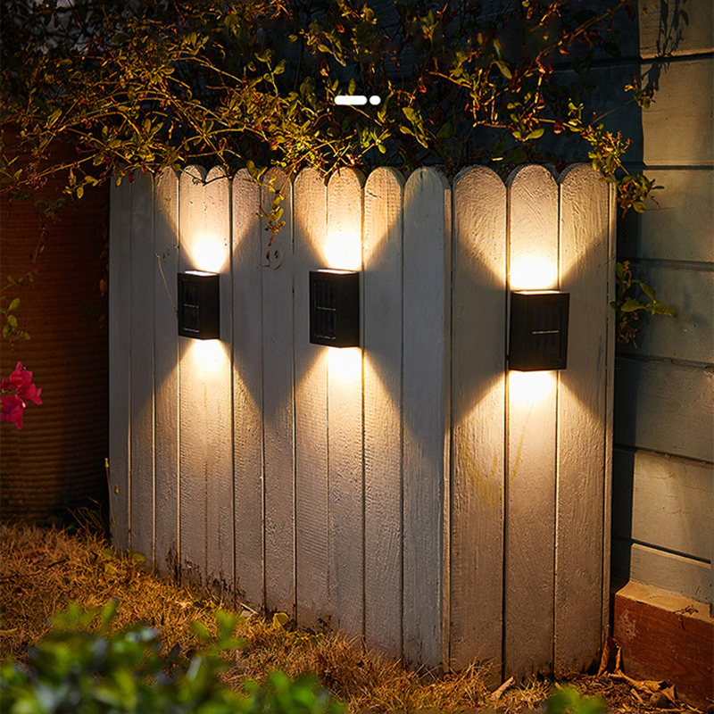 WallLight – Solarbetriebene LED Wandleuchte, Doppelt Beschattet