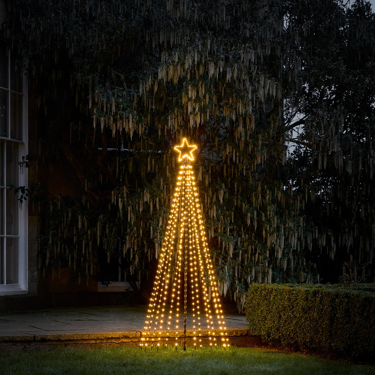 LED-Weihnachtsbaum Außen warmweiß – 1,8 m
