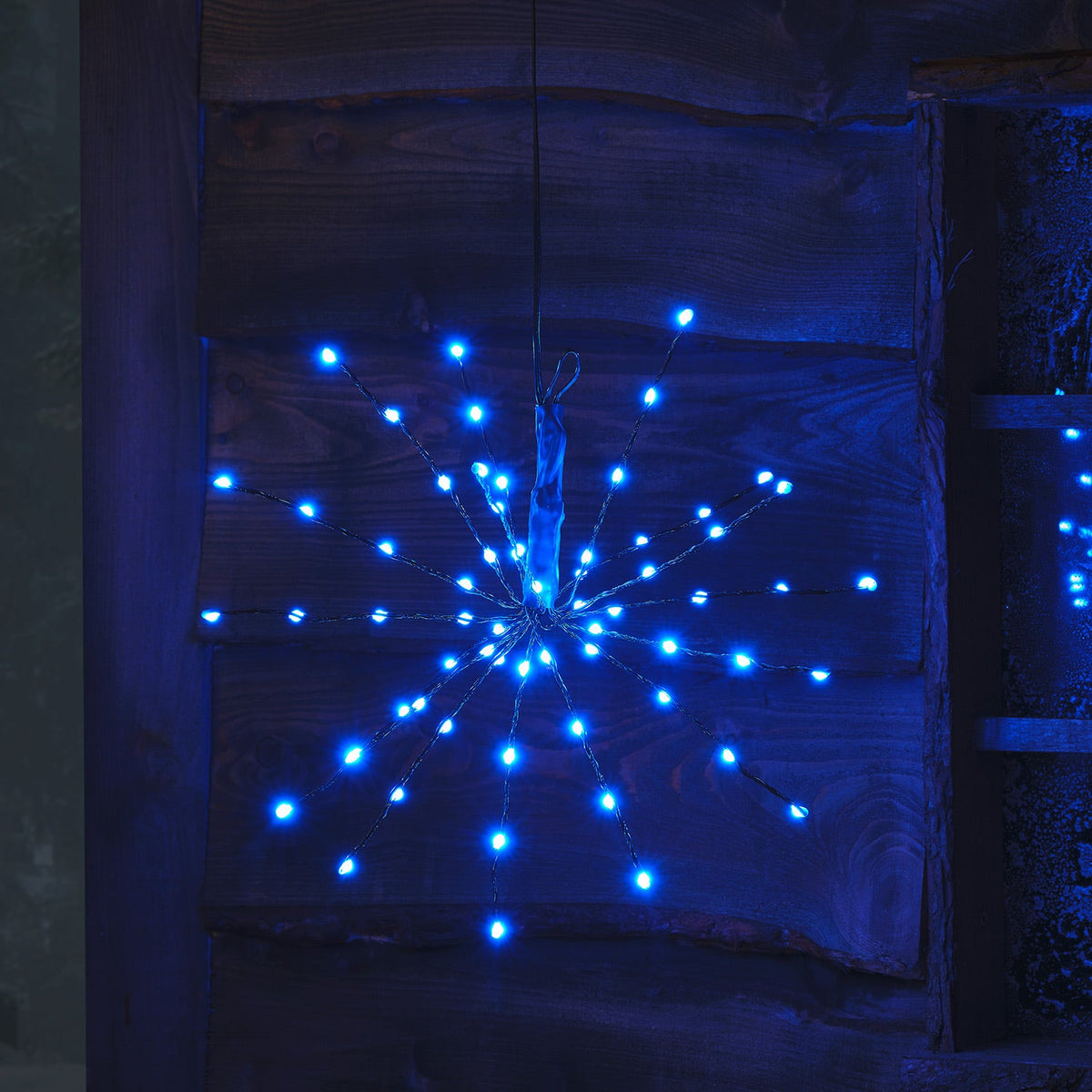 LED-Starburst Weihnachtsdeko Außen – 36 cm mit Farbauswahl