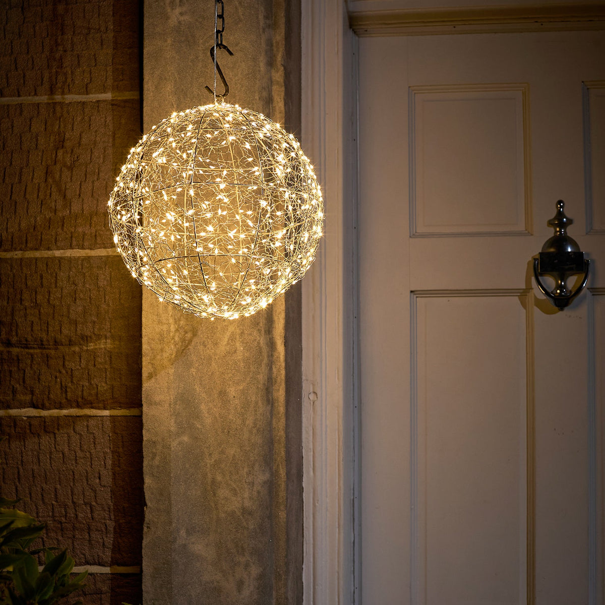 LED-Drahtkugel Micro – 28 cm