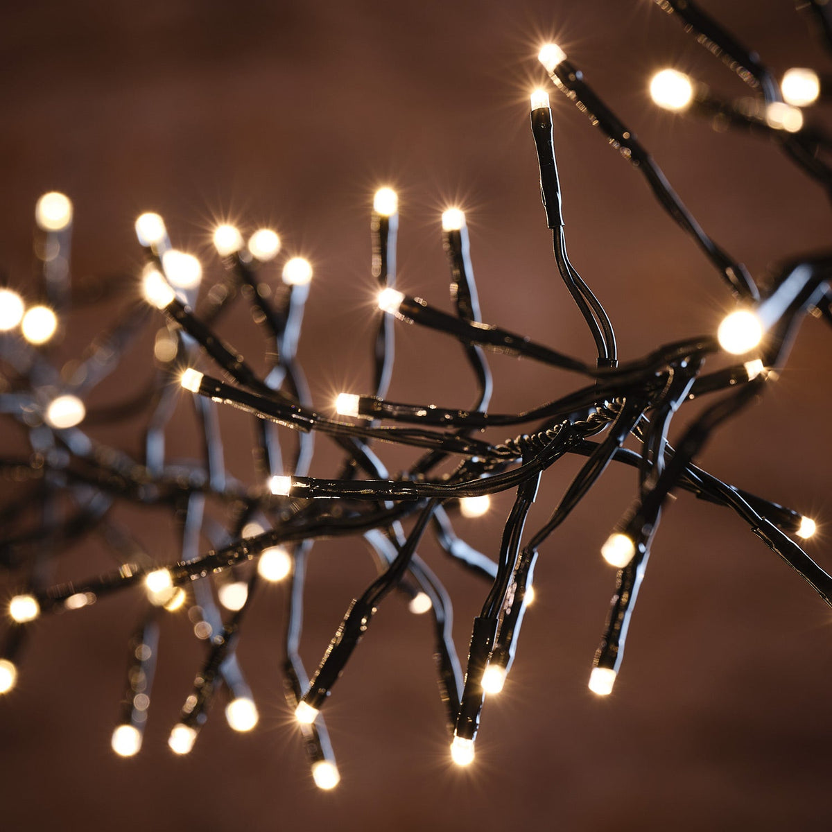 LED-Cluster-Lichterkette warmweiß – 7 m, 720 LEDs