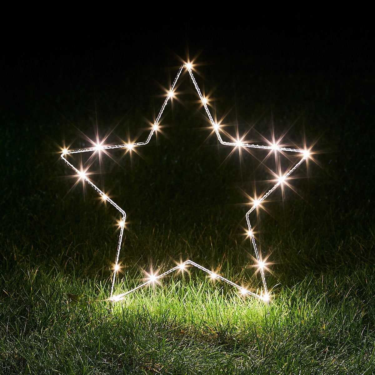 LED-Stern Stableuchten Set – 3er