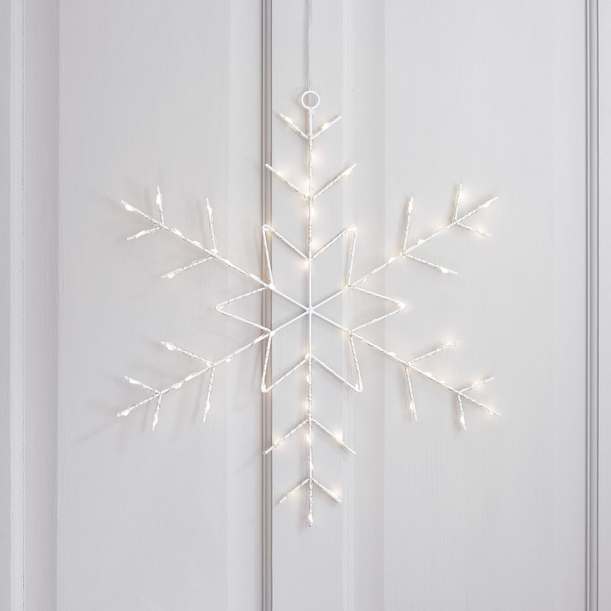 LED-Schneeflocke "Osby" – Fensterdeko Weihnachten