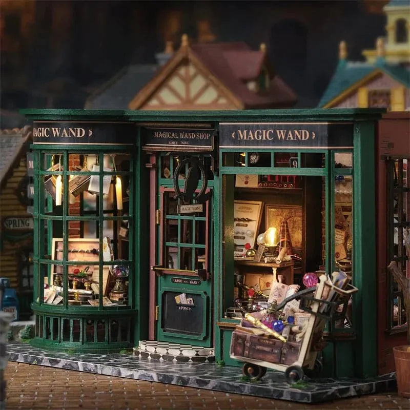 MiniatureShop – Detailliertes DIY-Miniaturladen-Bastelset