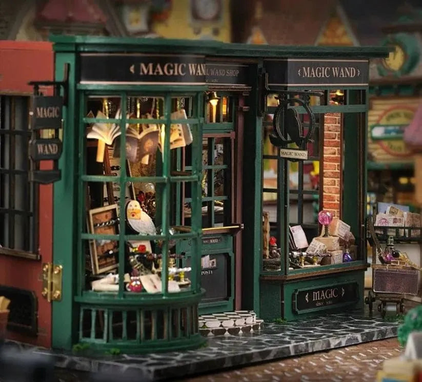 MiniatureShop – Detailliertes DIY-Miniaturladen-Bastelset
