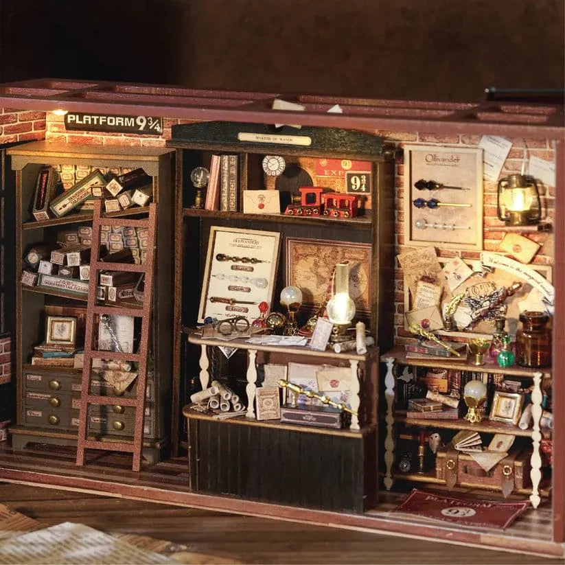 MiniatureShop – Detailliertes DIY-Miniaturladen-Bastelset