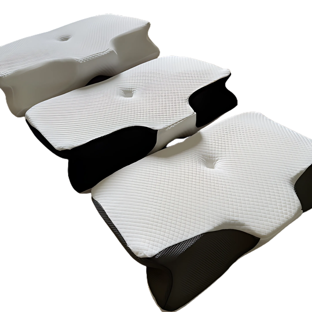 CurvePillow Ergonomisches Nackenstützkissen, Atmungsaktiv