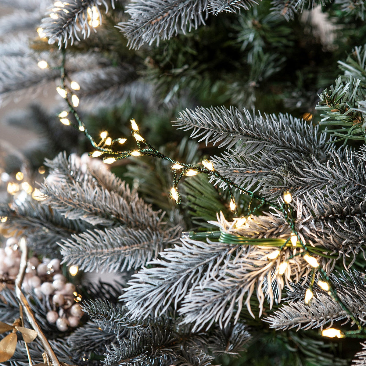 1200er LED Micro-Cluster-Lichterkette – Weihnachtsbaumbeleuchtung
