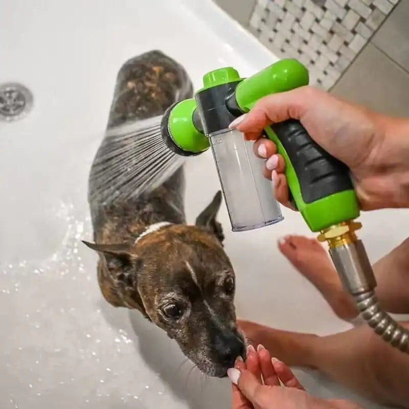 PetShower – Multifunktionale Tierdusche mit Shampoo-Spender