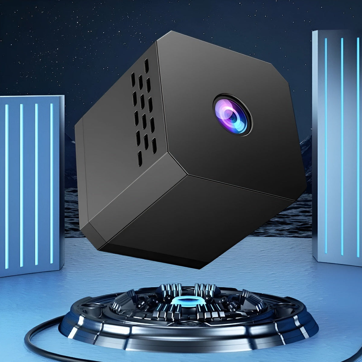 CompactCamera Kabellose HD Nachtsicht-Überwachungskamera