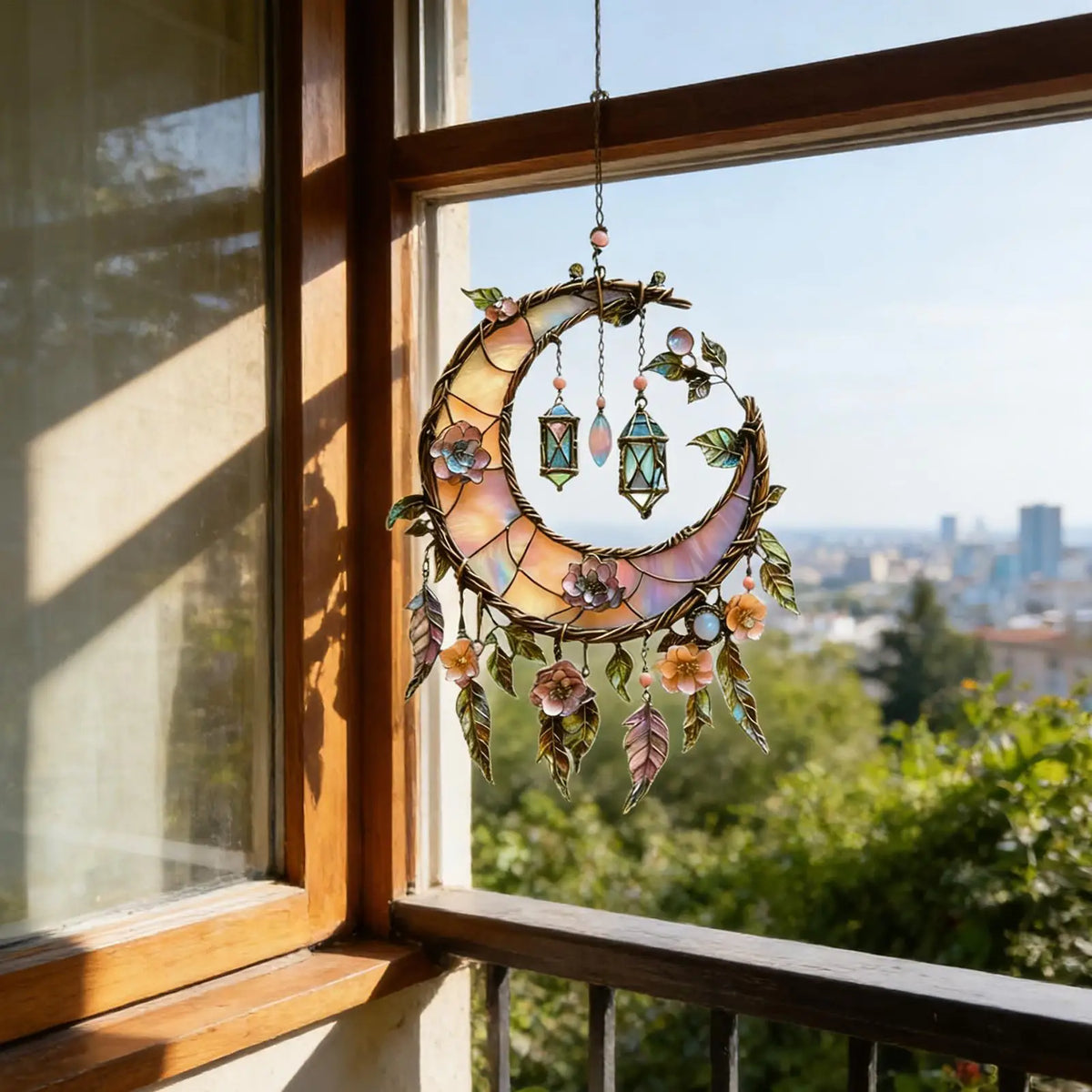 WindowSuncatcher Mond Fensterdekoration
