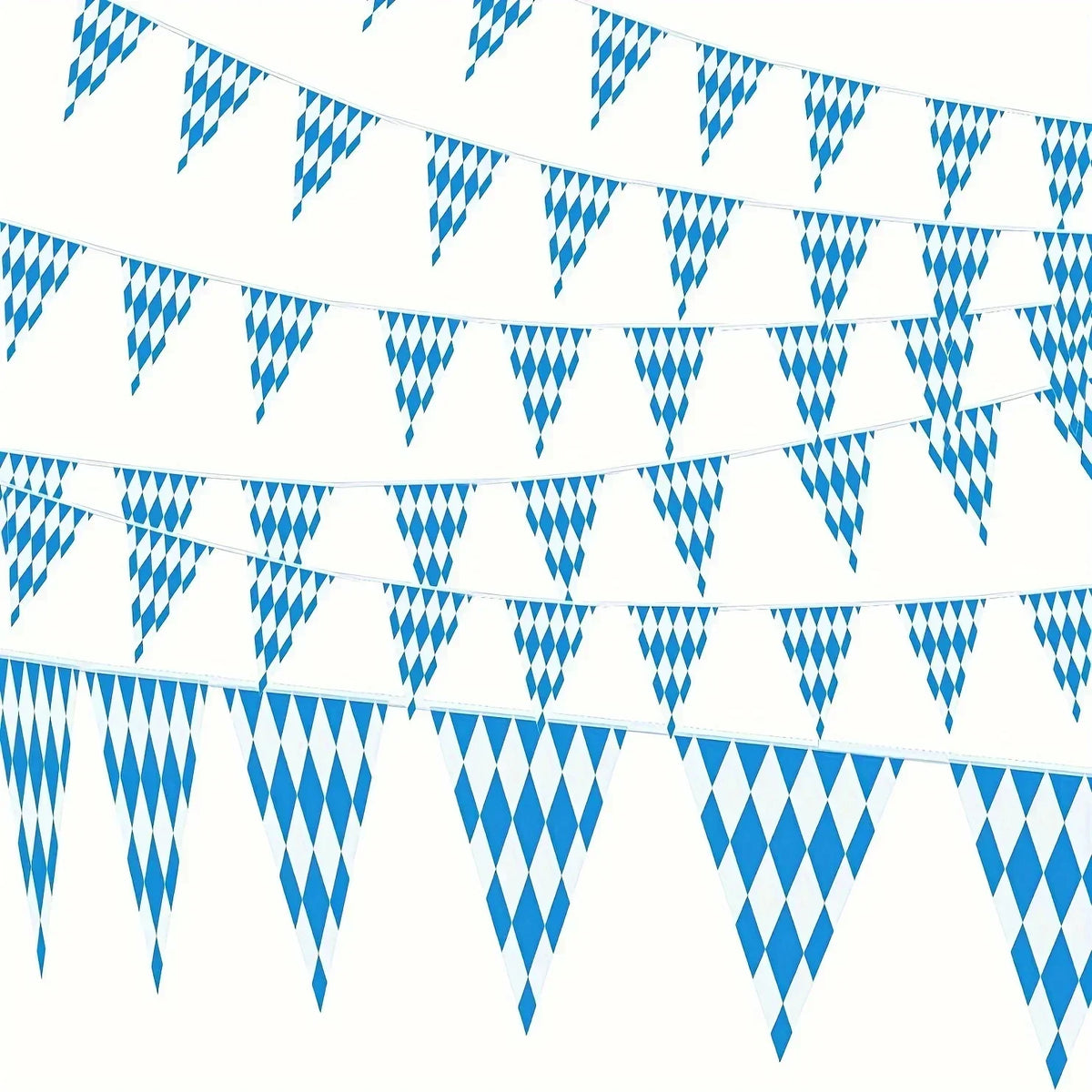 Oktoberfest Deko-Set, Banner Girlande & Partyspieße