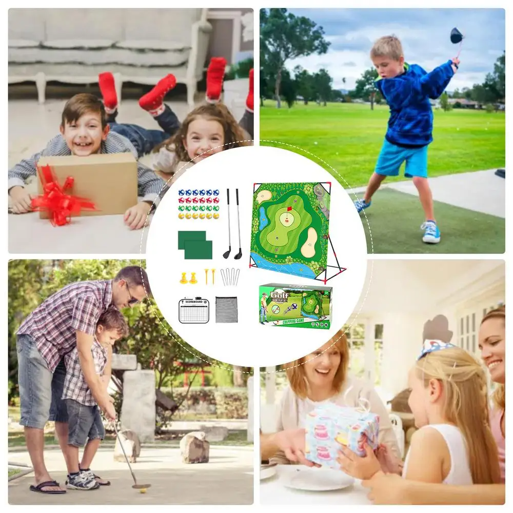 PortableGolf Chipping Und Putting Set Für Indoor Und Outdoor