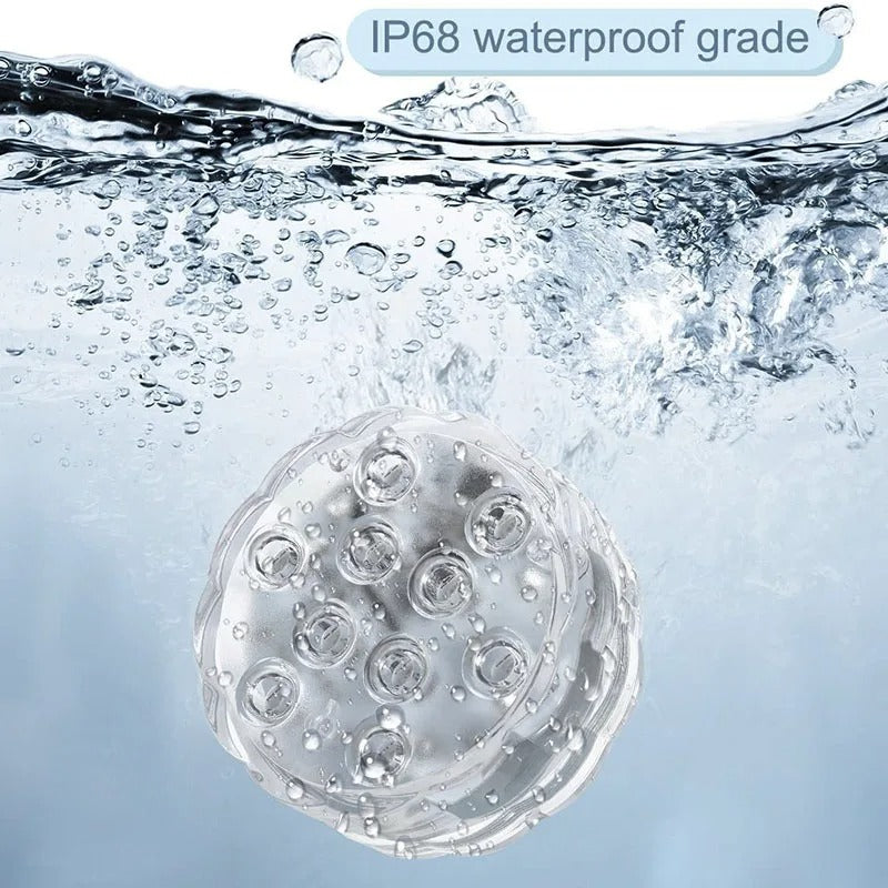 Ledsen PoolLights, Anwendung Badewanne
